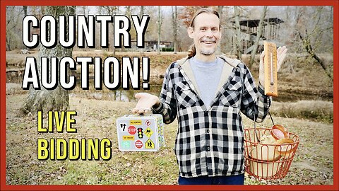 Country AUCTION Live BIDDING for ANTIQUE & VINTAGE Bargains!