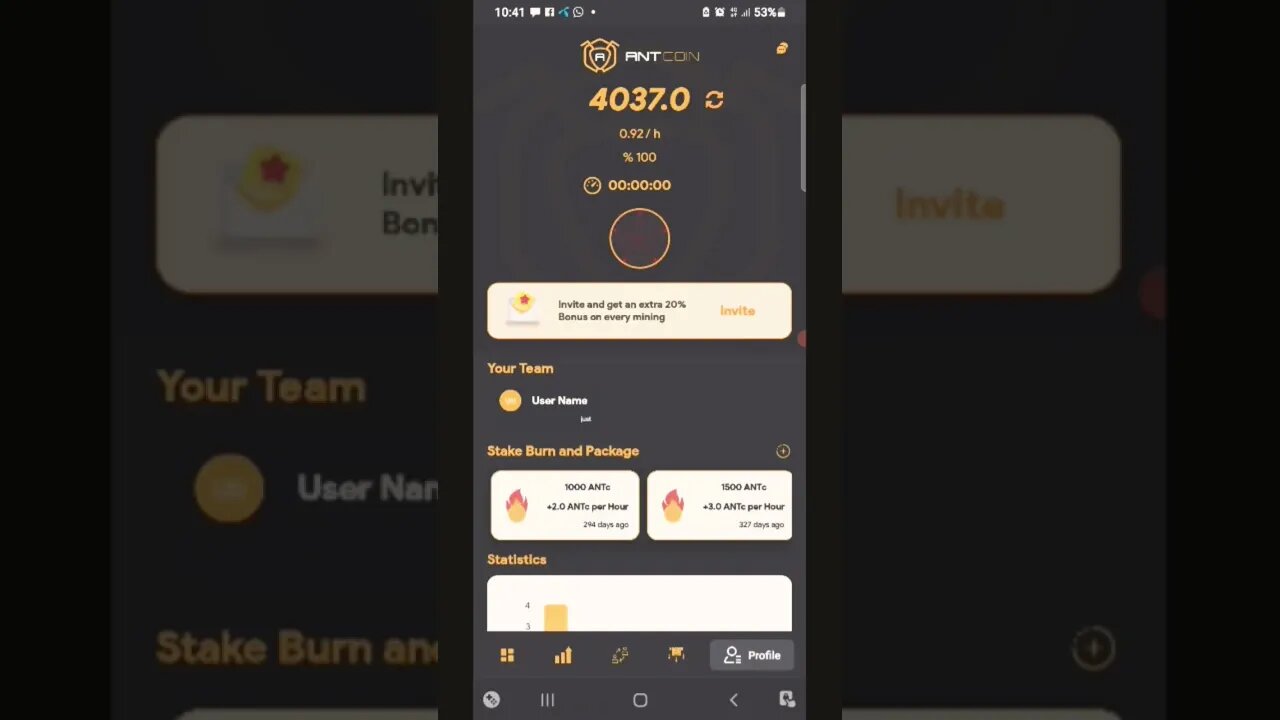 Ant Network-Mine Crypto On Mobile#earnonline #earnmoneyonline