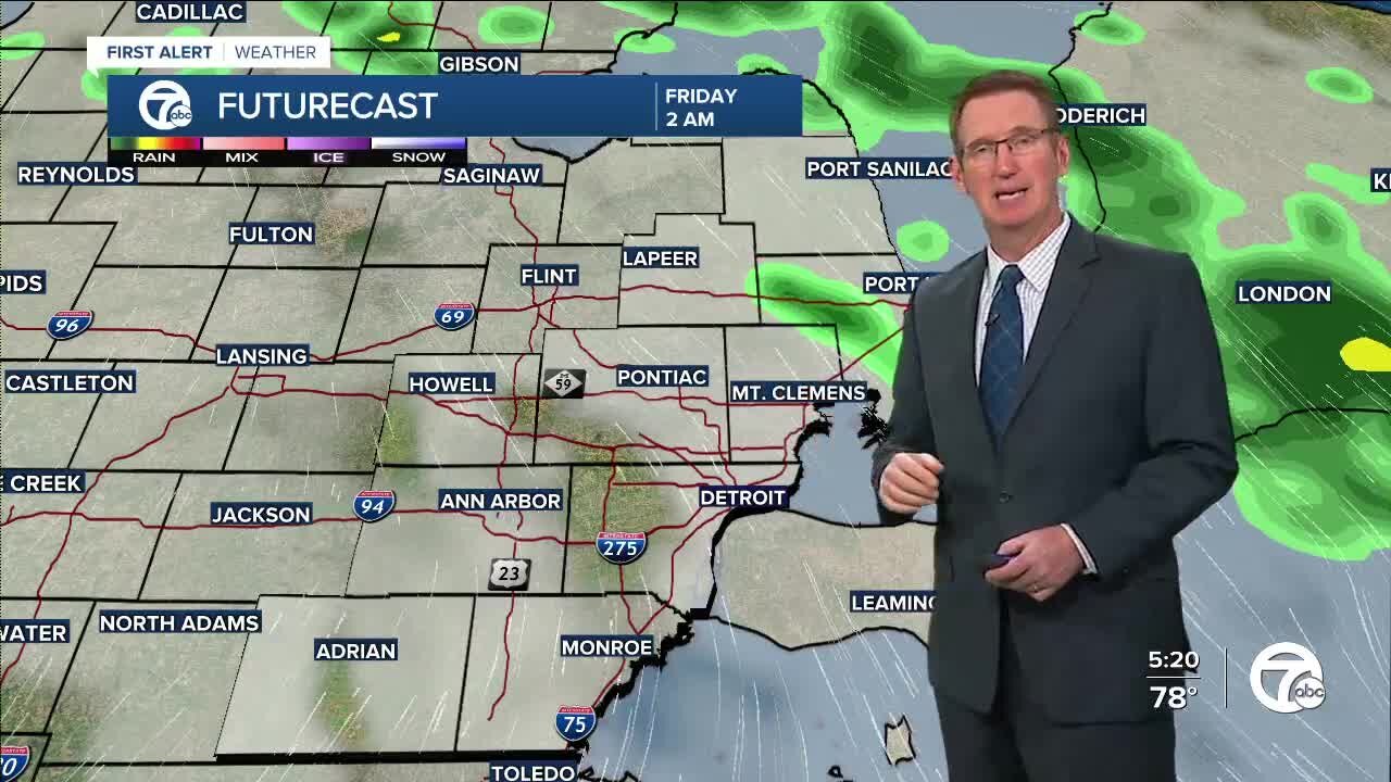 Rain and storms expected Thursday