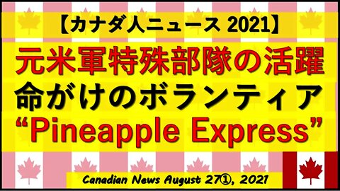 元米軍特殊部隊の命がけのボランティア”Pineapple Express”作戦