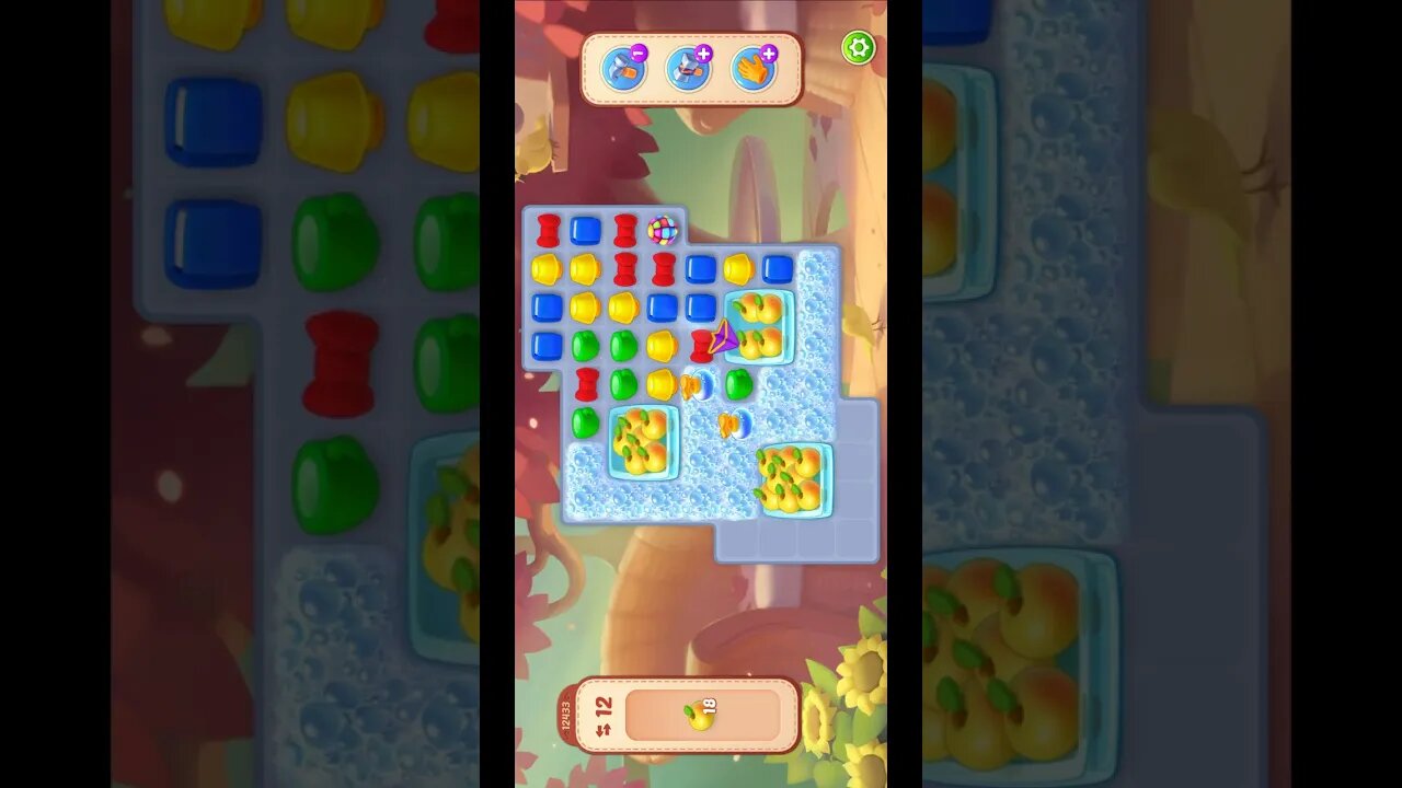 Shorts Playrix Homescapes Gameplay Walkthrough Level 12433-010