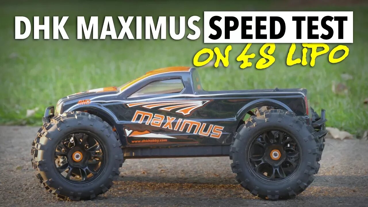 DHK Maximus Speed Test On Stock 4S LiPo