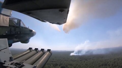 ★★★ Russian Attack Helicopters in the Kherson Nikolaev Area