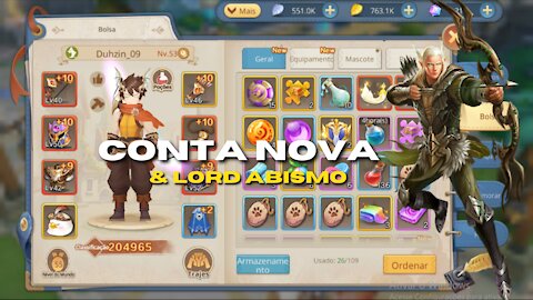 Conta Nova e Lord Abismo