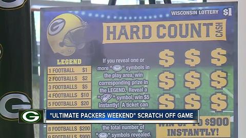 Green Bay Packers, Wisconsin Lottery reveal new scratch tickets