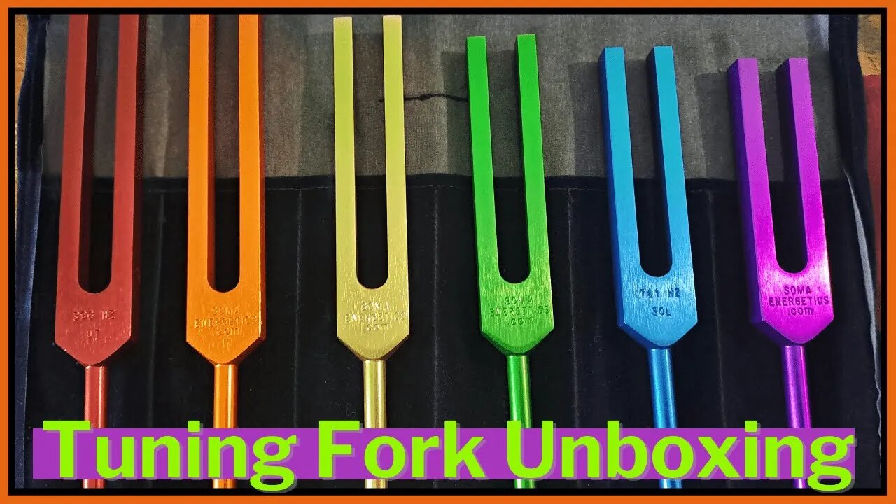 Unboxing my Tuning Forks from Soma Energetics