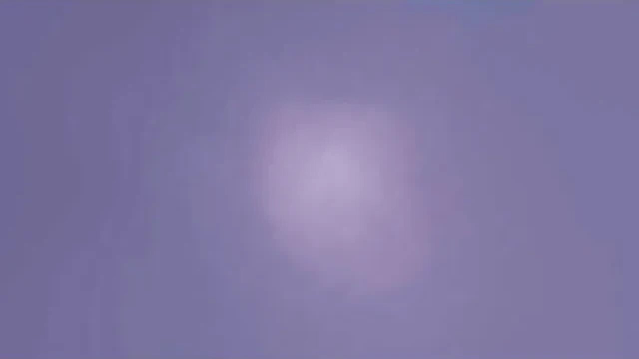 Very Bright Flashing Slow Moving Object Above The Clouds/ Faint Flyby