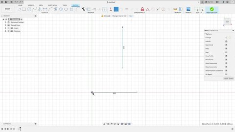 (Part.22) 2D Sketching (Constraint Tools). Fusion360 for the absolute beginner help series.