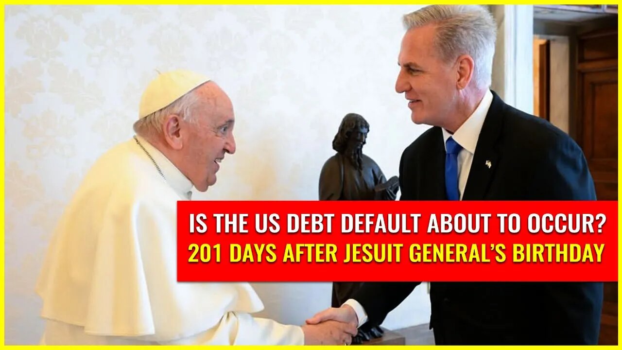 Is the #USDebtDefault about to occur #201 days after #Jesuit general's birthday?