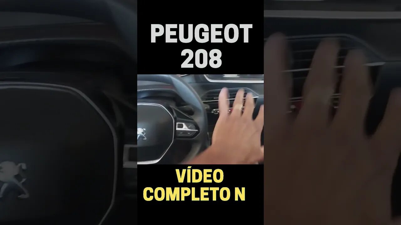 PEUGEOT 208 É FURADA