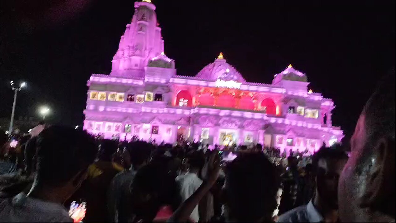 Prem mandir darshan vrindavan