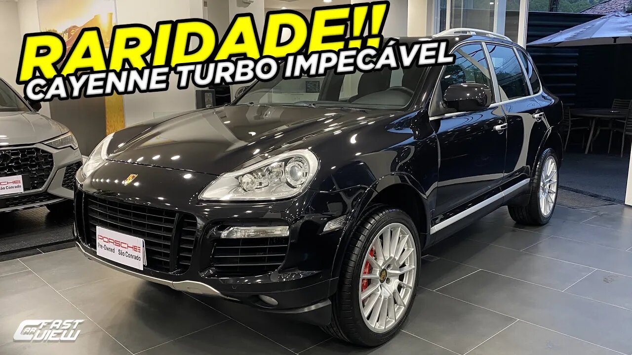 PORSCHE CAYENNE TURBO EM DETALHES! MOTOR V8 DE 500 CAVALOS!