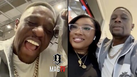 "I Need Luv" Boosie Buys Shoes & Takes Pictures Wit All The Women In The Mall! ❤️