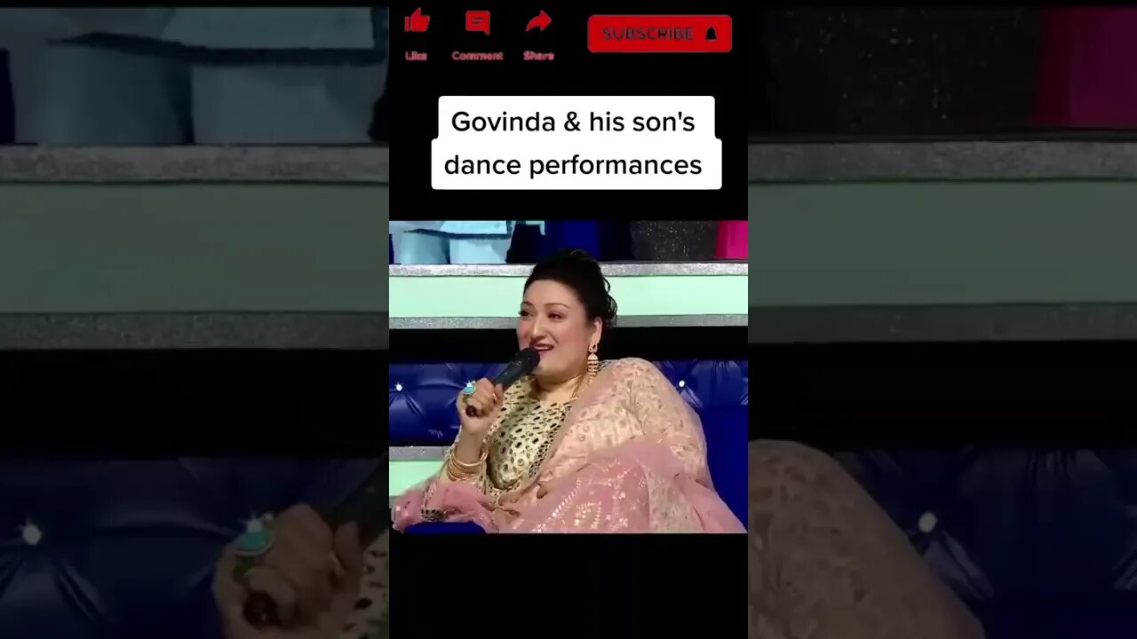 Govinda with his son #shorts #trending #asmr #entertainmentnews #song #youtubeshorts