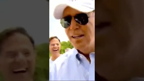 Biden Gets Really Creepy Admiring Guy's Biceps | #shorts