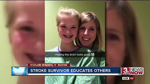 Your Family Now: Stroke survivor educates others