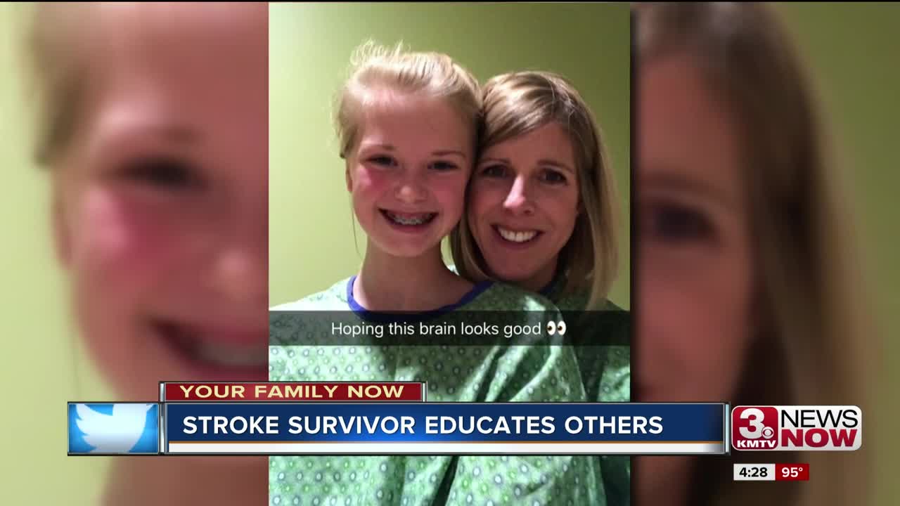 Your Family Now: Stroke survivor educates others
