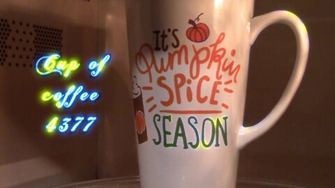 cup of coffee 4377---Autumn Festival, Tiny Town & Community (*Salty Language)