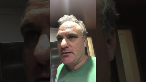 Watching tv at the gym