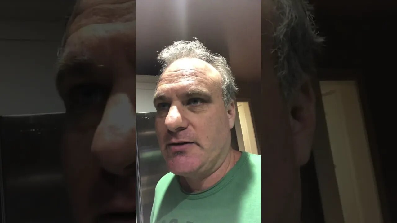 Watching tv at the gym