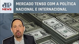 Dólar interrompe sequência de quedas e sobe para R$ 4,93; Luís Artur Nogueira analisa