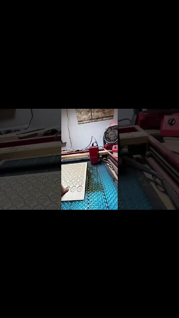 Making token for future piece #shorts #woodworking #laser