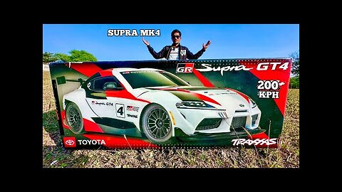 RC Traxxas Toyota Supra MK4 Car Unboxing & Testing - Chatpat toy TV