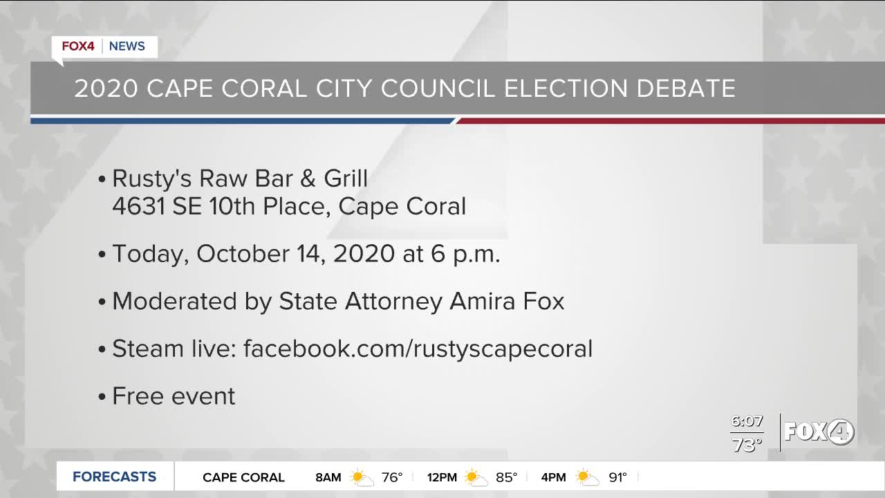 2020 Cape Coral City Council election debate