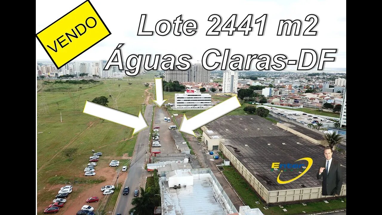 VENDA Lote comercial 2441 m2 #df #aguasclaras #taguatinga #hospital #clinica #saude #brasilia #lote