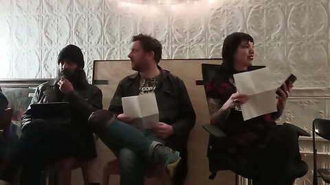 My time At the The George Floyd Uprising Book Launch inside woodbinenyc 3/18/23 hosted