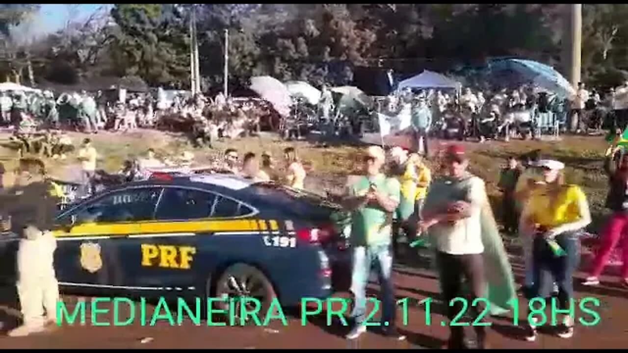 PROTESTOS EM MEDIANEIRA PR 2.11.22