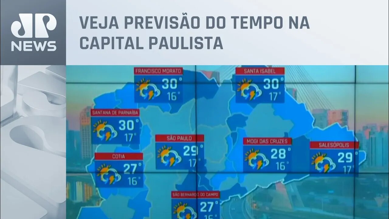 Último fim de semana de primavera com frio e chuva em SP