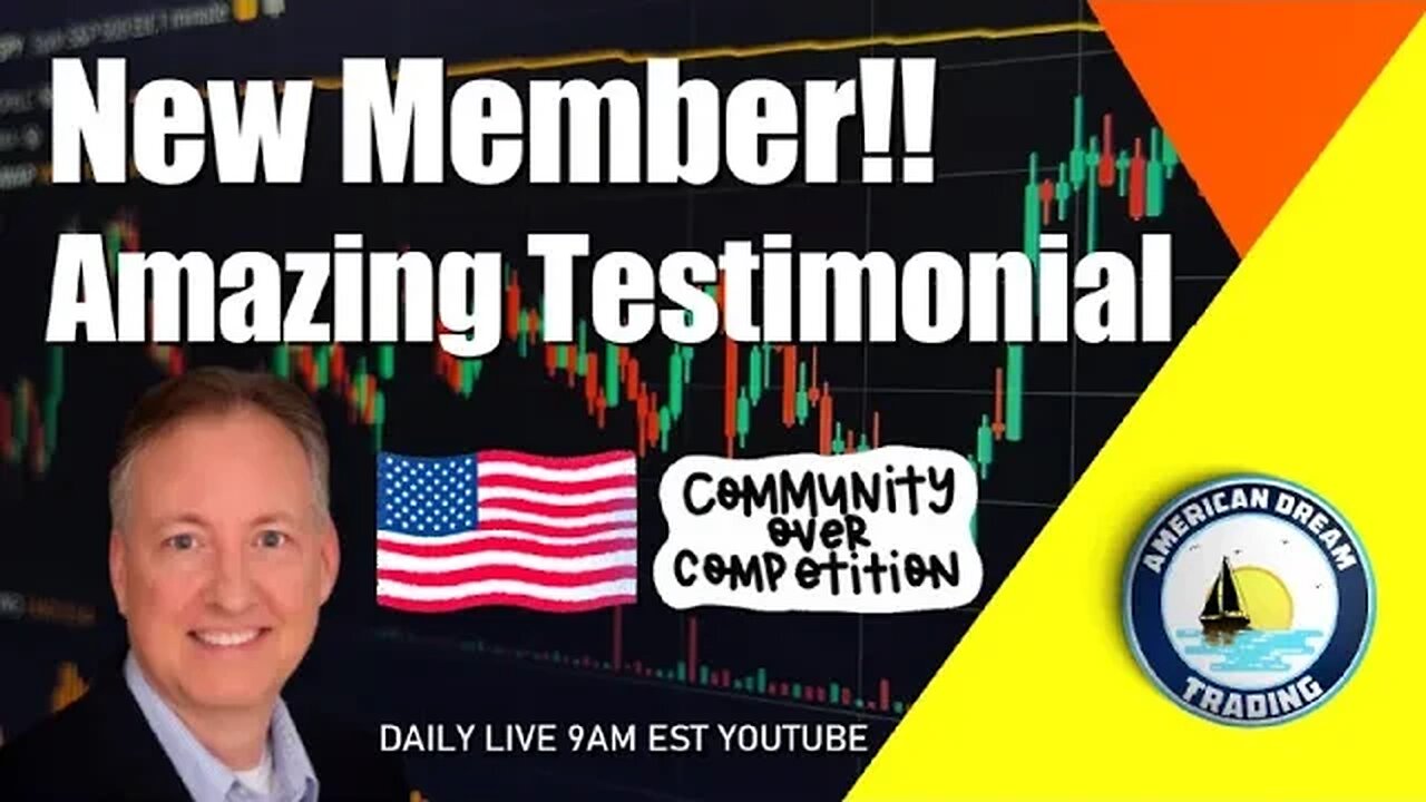 A Testimonial from a New Member Building a Winning Stock Market Community