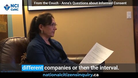 Anne's questions about informed consent