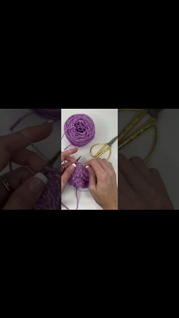 Feather and Fan Knit Stitch Tutorial available now on my channel.