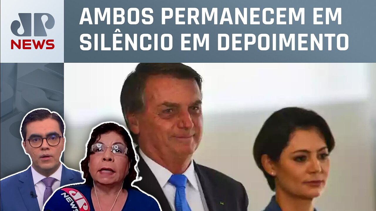 Bolsonaro e Michelle querem que caso das joias vá à primeira instância; Kramer e Vilela analisam