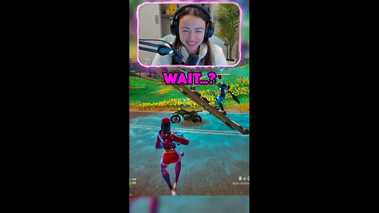 My girlfriend got super high in Fortnite