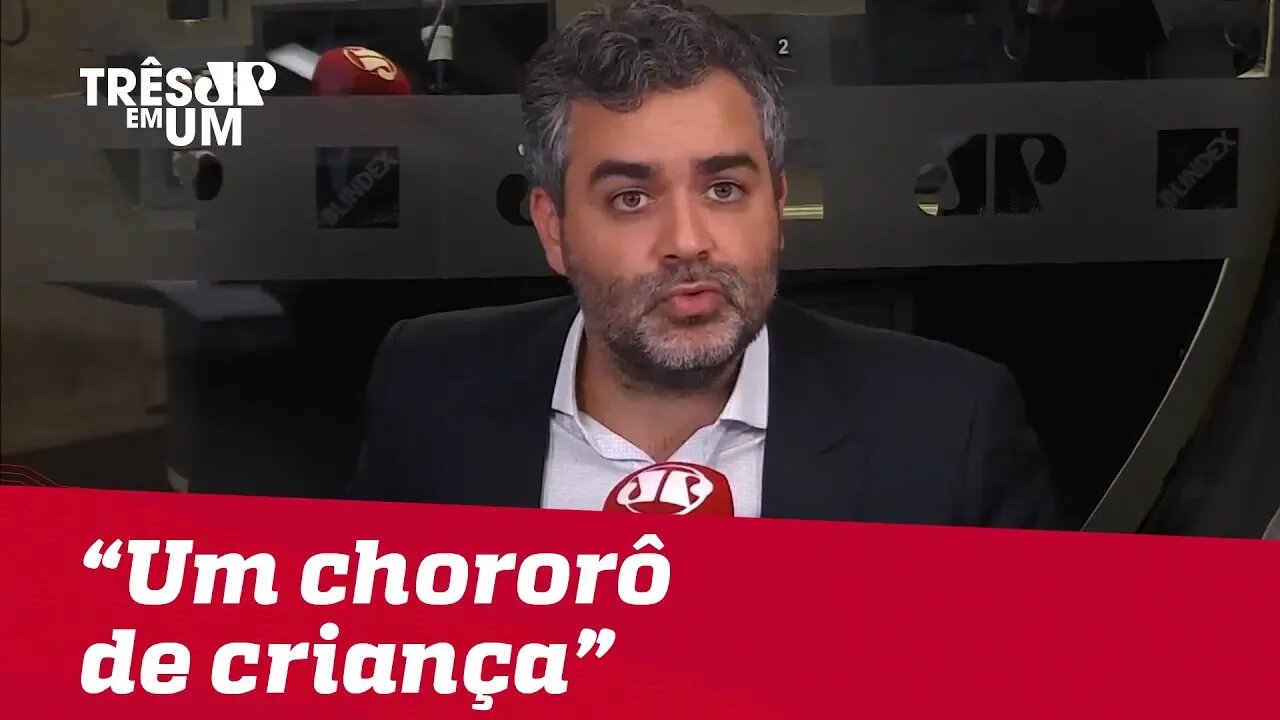 Carlos Andreazza: "[Declaração de Carlos Bolsonaro] é um esperneio. Um chororô de criança"