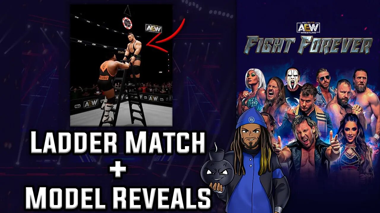 AEW Fight Forever - 2 New Models Revealed + Ladder Match Thoughts