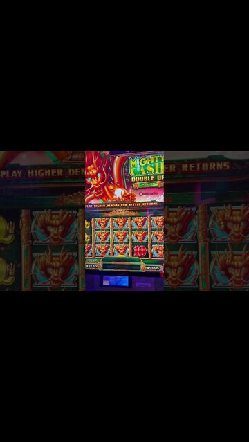 Midday Bonus Video - Mighty Cash Double Up - Dragon - HUGE Line Hit! #shorts