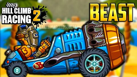 Testando o BEAST do Hill Climb Racing 2