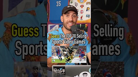 TOP 10 Highest Selling SPORTS VIDEO GAMES of ALL TIME! #shorts #videogames #sports #top10