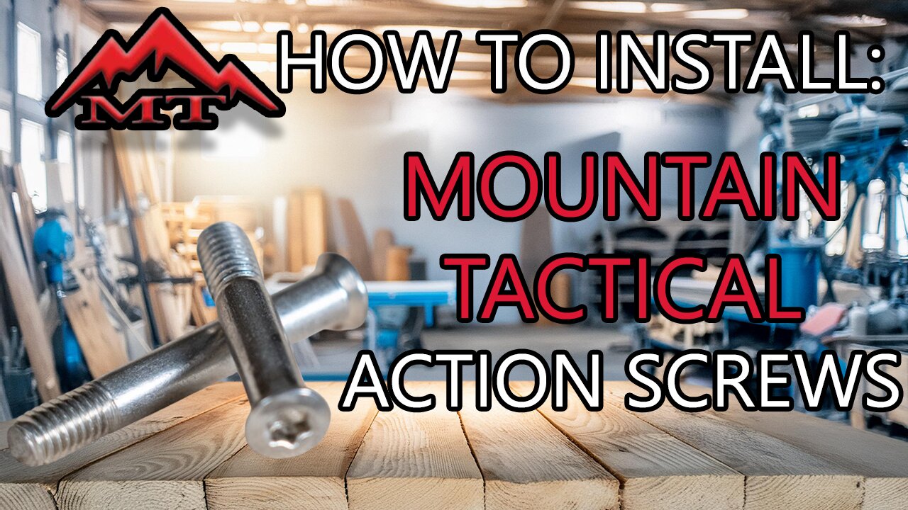 How to Install Mountain Tactical Sako/Tikka Action Screws