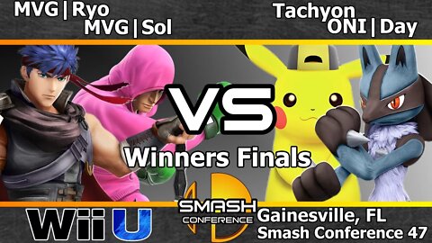 MVG|Ryo & MVG|Sol vs. Tachyon & ONI|Day - SSB4 Winners Finals - SC47