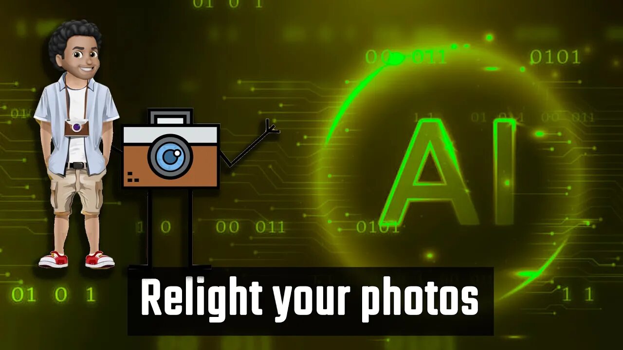 Relight your photos using Ai tools