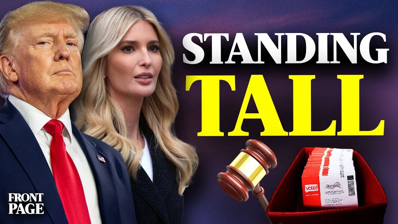 Judge BACKS Trump In Election Case AGAIN;Ivanka CALMLY Takes Stand;Election Results Expose Weakness