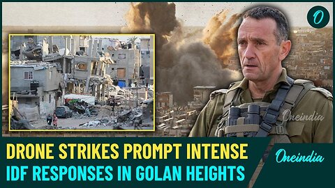 Sirens Sound as Iraqi Resistance Launches Drone Strikes on Vital Israeli Targets in Golan Height