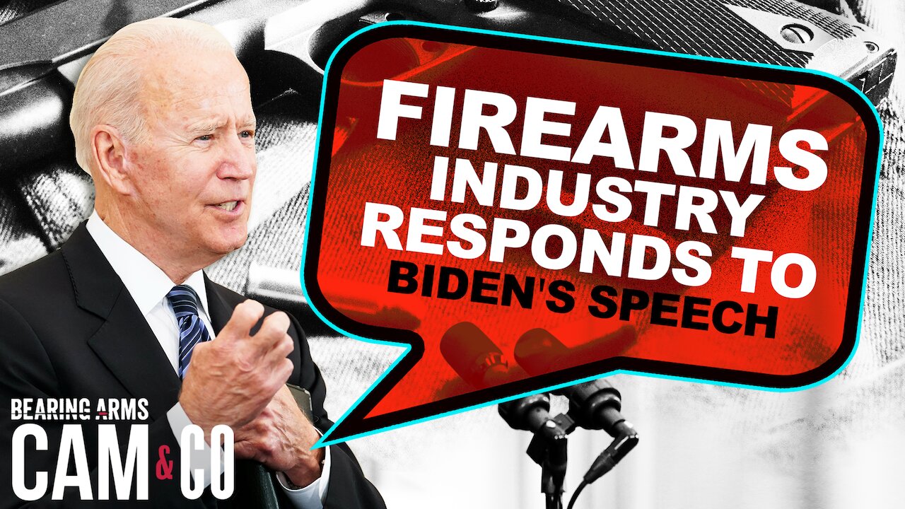 Firearms Industry Responds To Biden's Bizarre Gun Speech