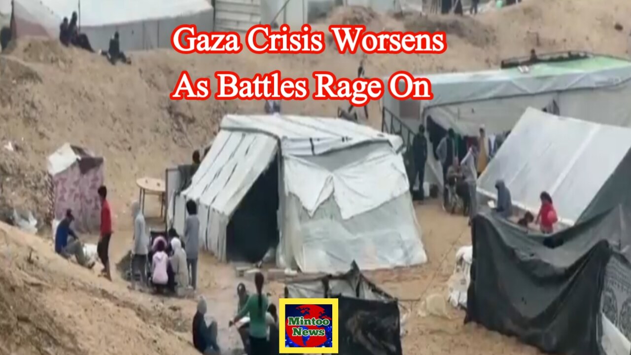Gaza crisis worsens as battles rage on