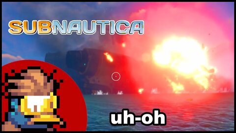 witnessing the Aurora exploding in SUBNAUTICA